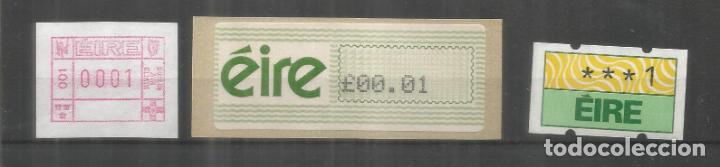 Sellos: IRLANDA EIRE ATM X 3 - Foto 1