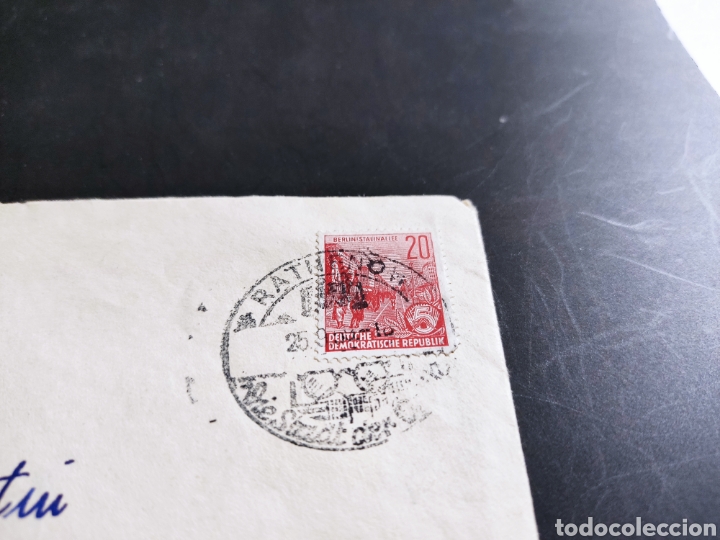 Sellos: Sobre circulado DDR - Foto 1