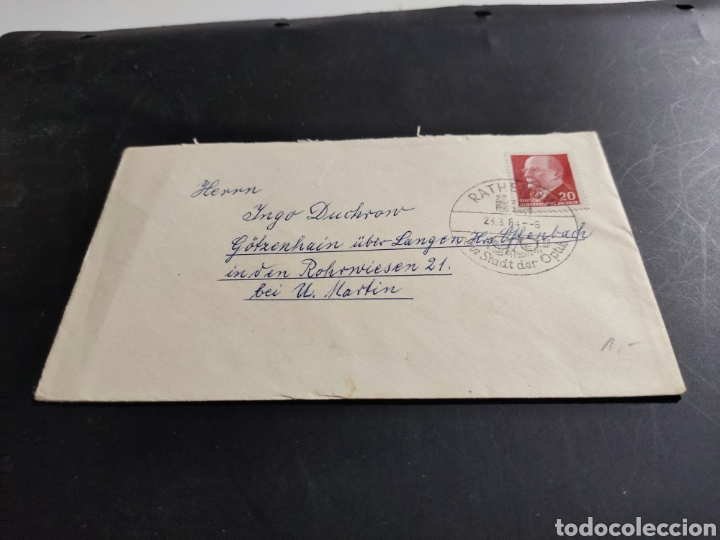 Sellos: Sobre circulado sellos DDR - Foto 1