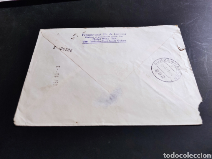 Sellos: Sobre circulado sellos DDR - Foto 2