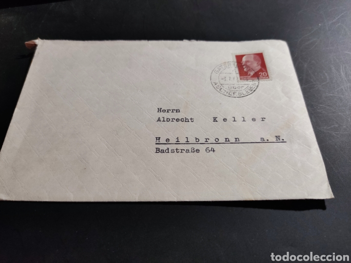 Sellos: Sobre circulado sellos DDR - Foto 1