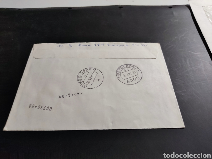Sellos: Sobre circulado sellos DDR env&iacute;o r&aacute;pido - Foto 2