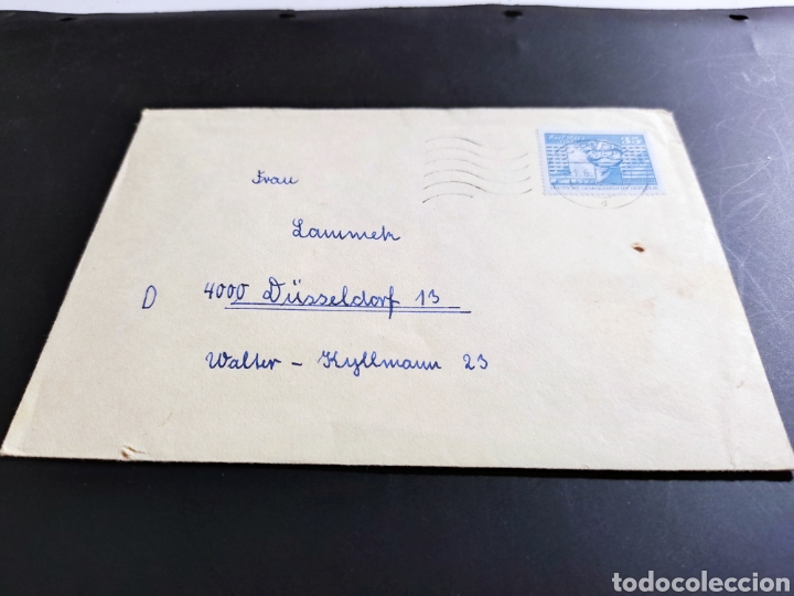 Sellos: Sobre circulado sellos DDR - Foto 1