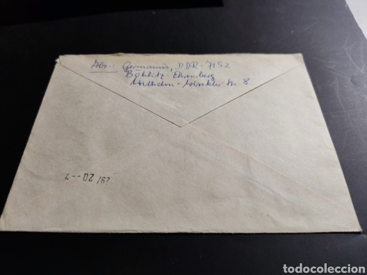 Sellos: Sobre circulado sellos DDR - Foto 2