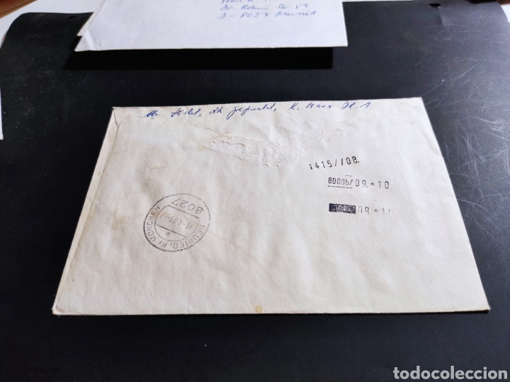 Sellos: Sobre circulado sellos DDR - Foto 2