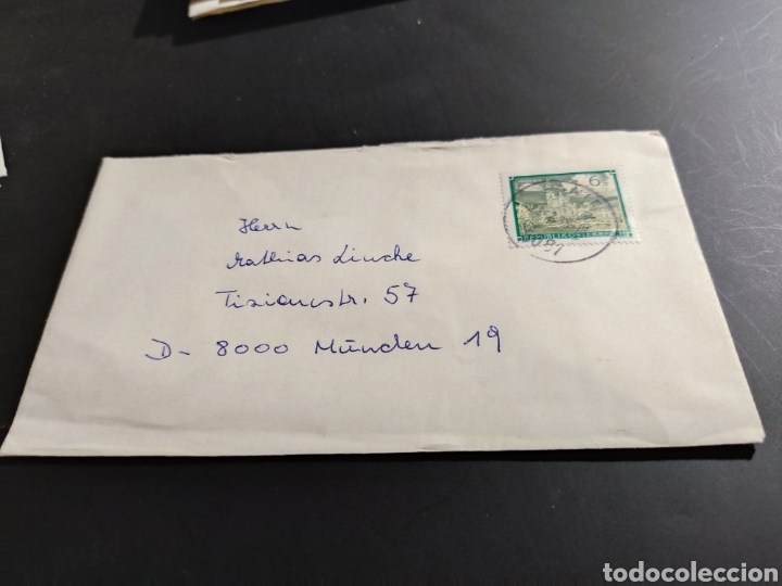 Sellos: Sobre circulado sellos Austria - Foto 1