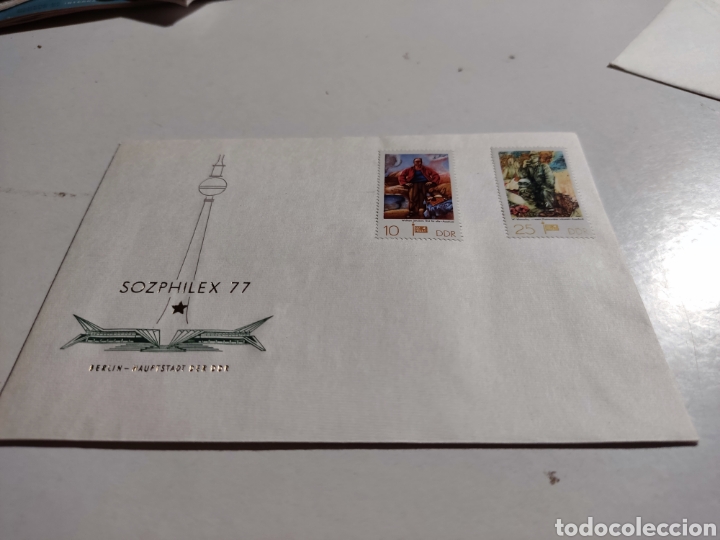 Sellos: Sobre primer d&iacute;a DDR - Foto 1