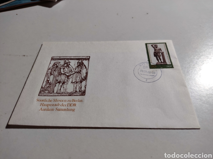 Sellos: Sobre primer d&iacute;a DDR - Foto 1
