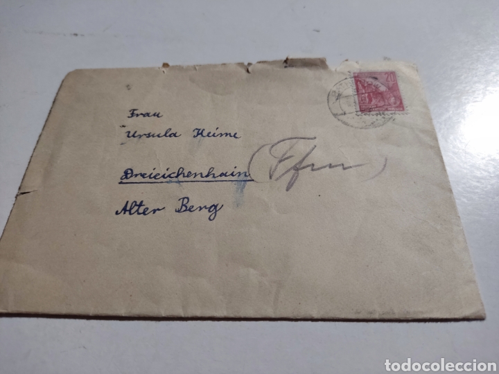 Sellos: Sobre circulado sellos DDR - Foto 1