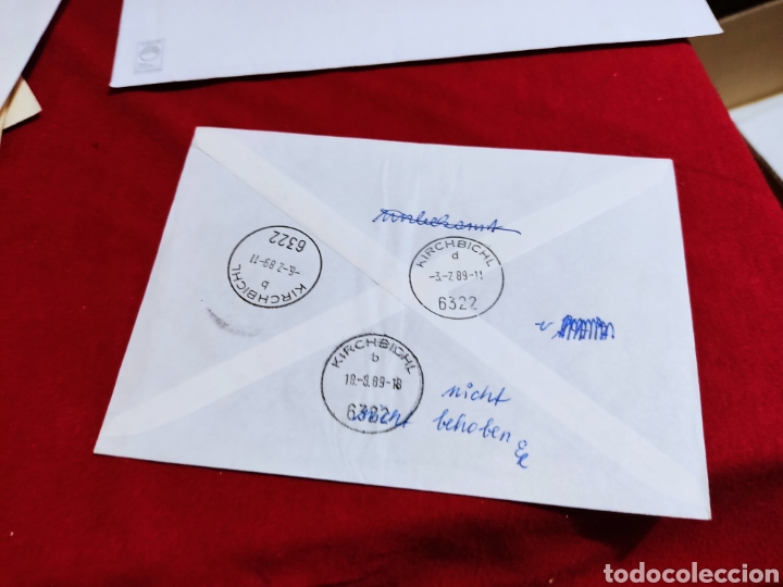 Sellos: Sobre circulado sellos Austria - Foto 2