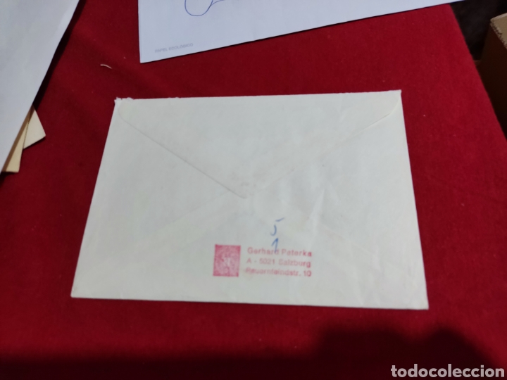 Sellos: Sobre circulado sellos Austria - Foto 2
