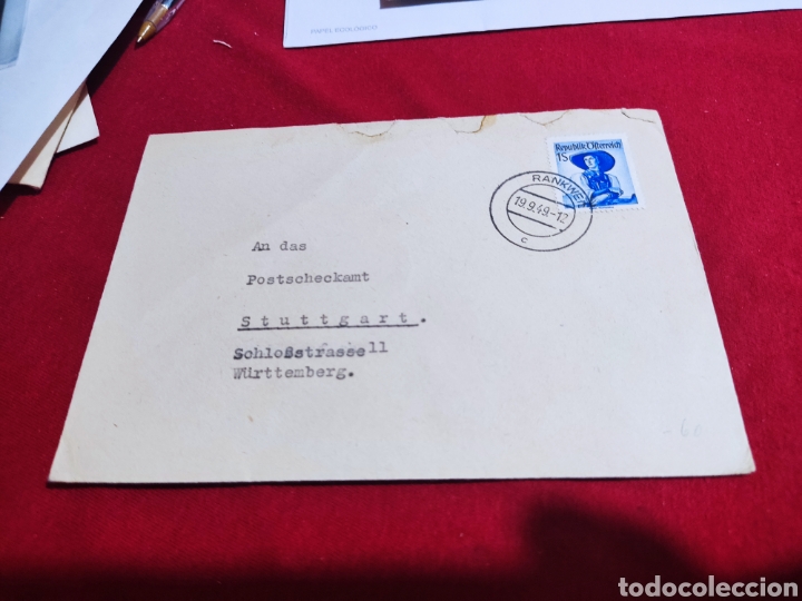 Sellos: Sobre circulado sellos Austria - Foto 1