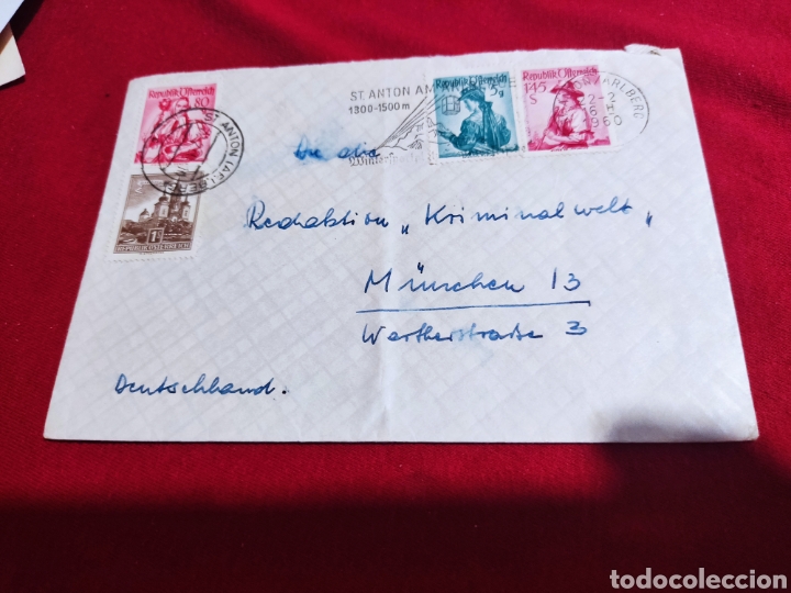 Sellos: Sobre circulado sellos Austria - Foto 1