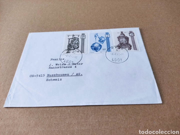 Sellos: Sobre circulado sellos Austria - Foto 1