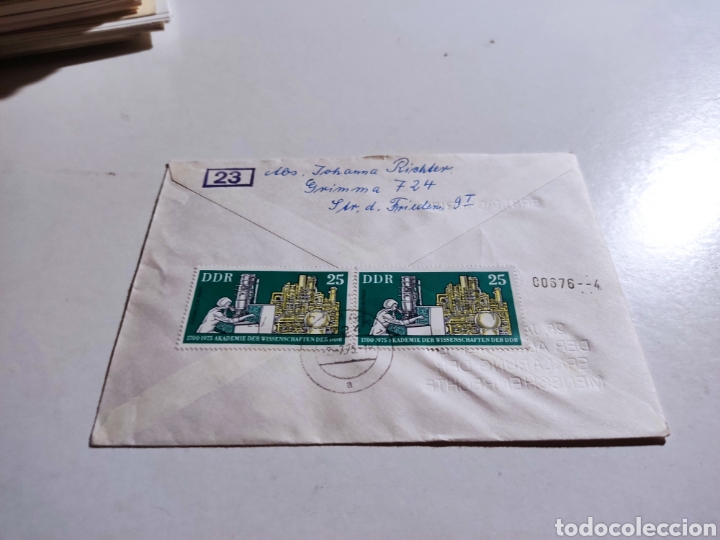 Sellos: Sobre primer d&iacute;a DDR - Foto 2