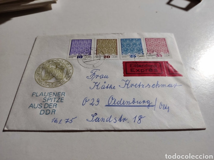 Sellos: Sobre primer d&iacute;a DDR - Foto 1