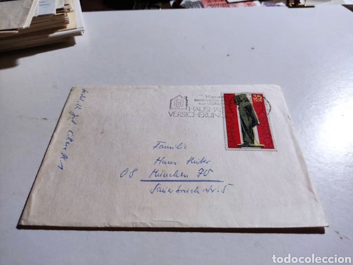 Sellos: Sobre sellos DDR - Foto 1