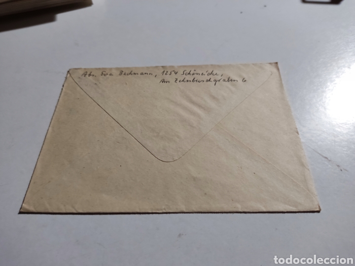 Sellos: Sobre circulado sellos DDR - Foto 2