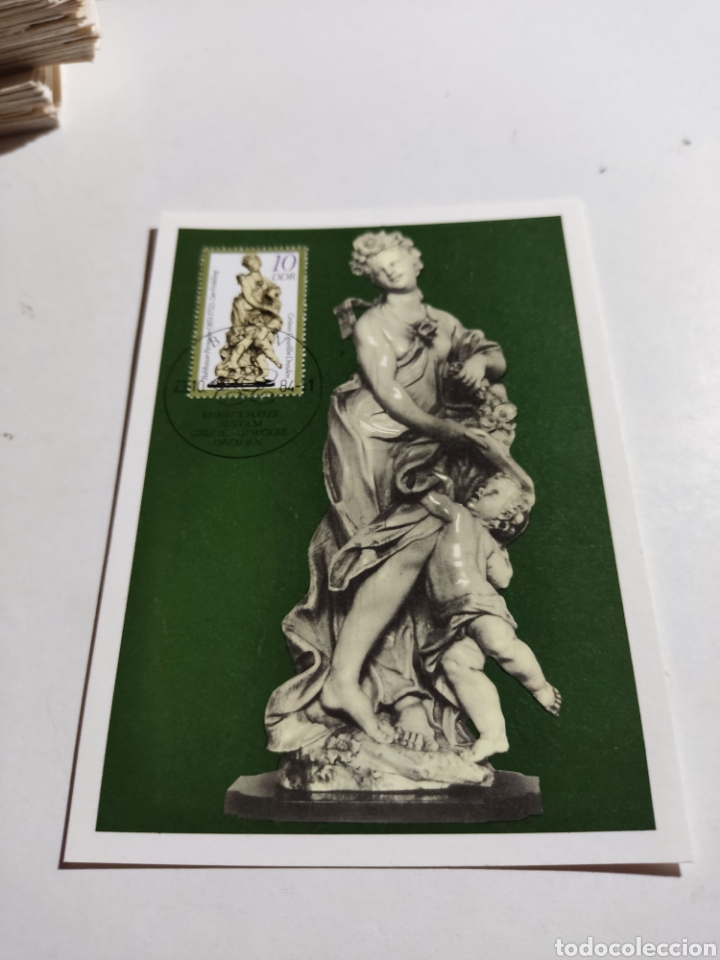 Sellos: Tarjeta m&aacute;xima sellos DDR - Foto 1