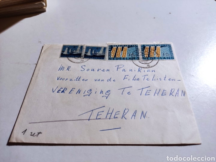 Sellos: Sobre circulado sellos holanda - Foto 1