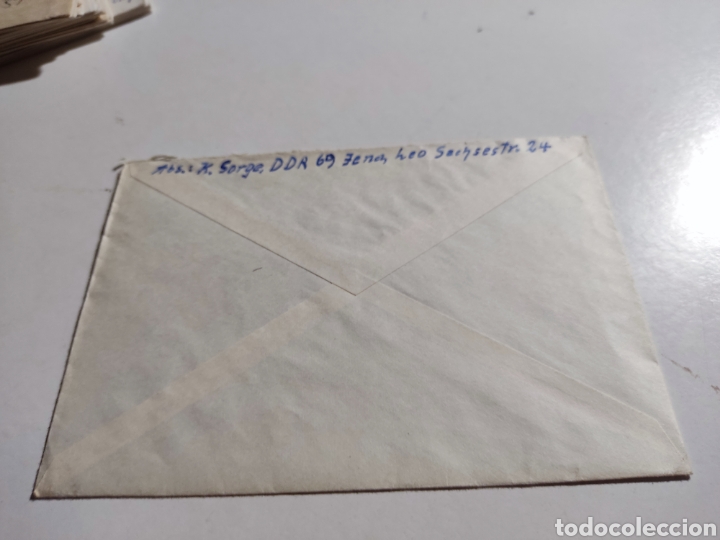 Sellos: Sobre circulado sellos DDR - Foto 2
