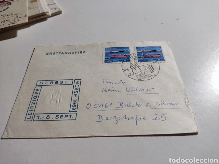 Sellos: Sobre primer d&iacute;a DDR - Foto 1