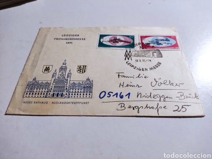 Sellos: Sobre primer d&iacute;a DDR - Foto 1