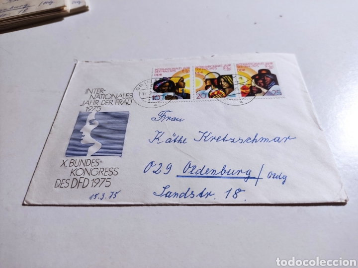 Sellos: Sobre primer d&iacute;a DDR - Foto 1