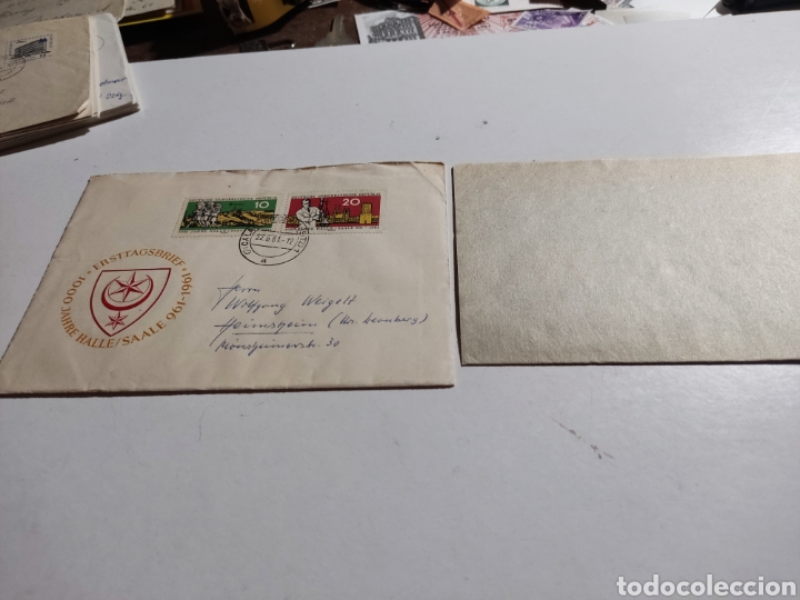 Sellos: Sobre primer d&iacute;a DDR - Foto 1