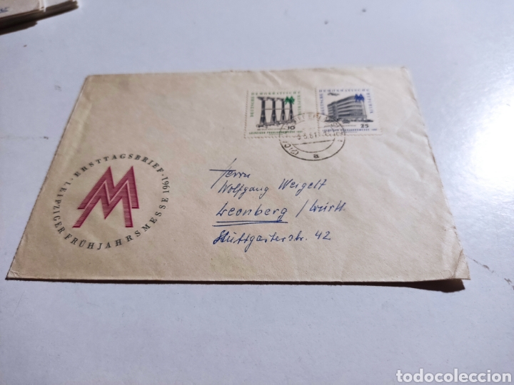 Sellos: Sobre primer d&iacute;a DDR - Foto 1