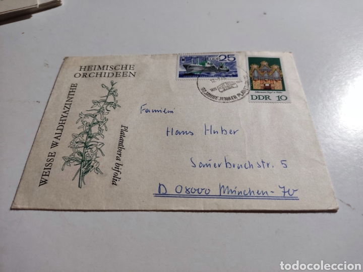 Sellos: Sobre primer d&iacute;a DDR - Foto 1