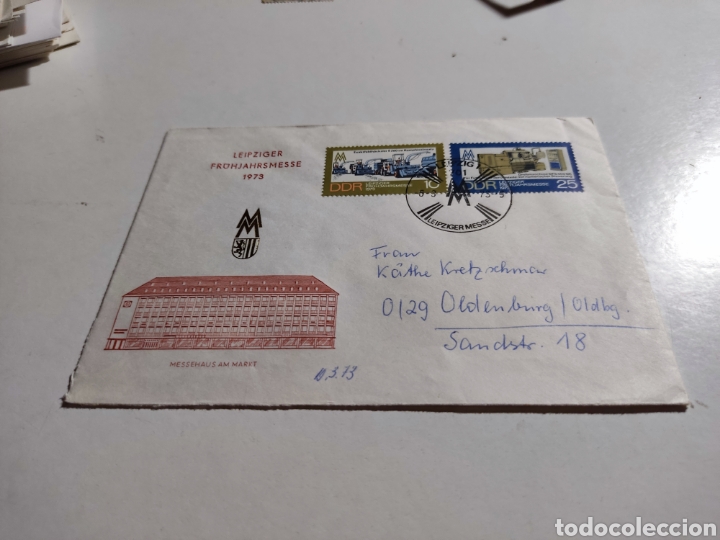 Sellos: Sobre primer d&iacute;a DDR - Foto 1