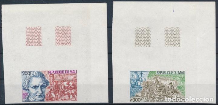 Sellos: MALI SIN DENTAR IMPERFORATE JAMES COOK EXPLORER - Foto 1