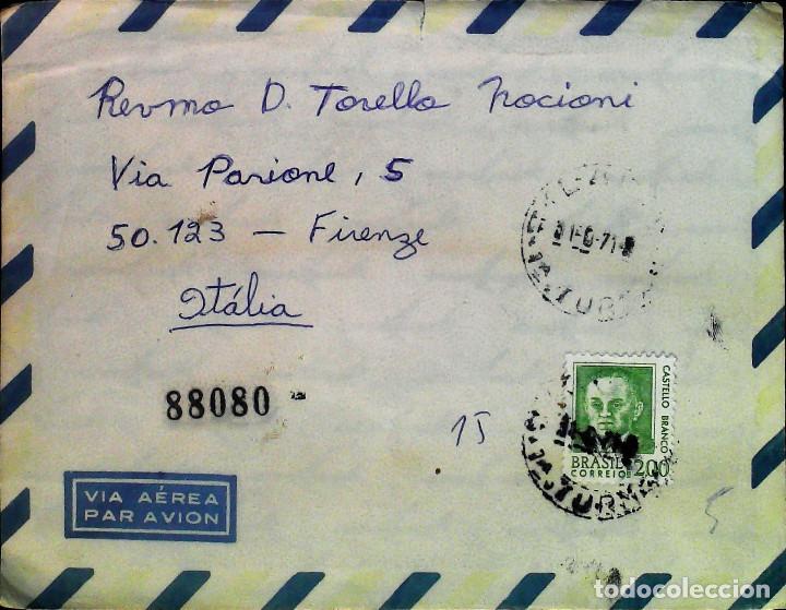 Briefmarken: Busta affrancata Brasile