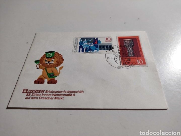 Sellos: Sobre primer d&iacute;a DDR - Foto 1