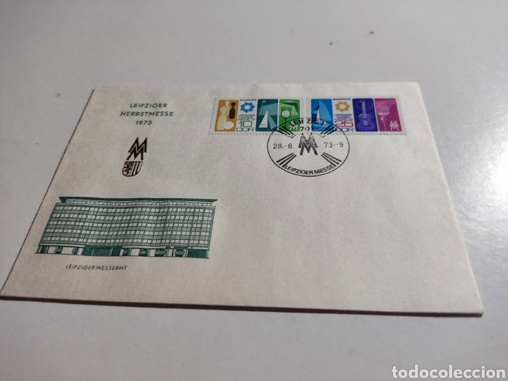 Sellos: Sobre primer d&iacute;a DDR - Foto 1