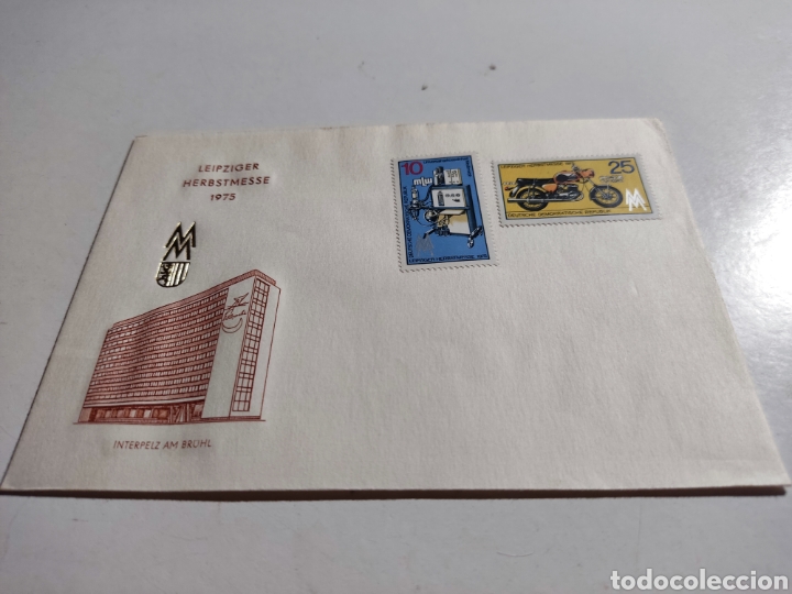 Sellos: Sobre primer d&iacute;a DDR - Foto 1