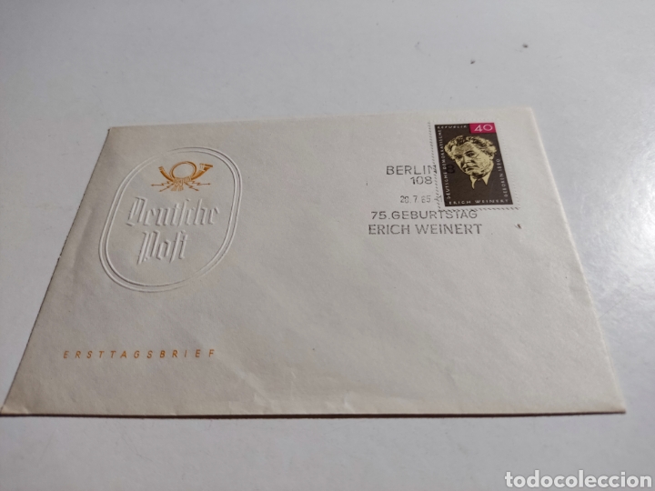 Sellos: Sobre primer d&iacute;a DDR - Foto 1
