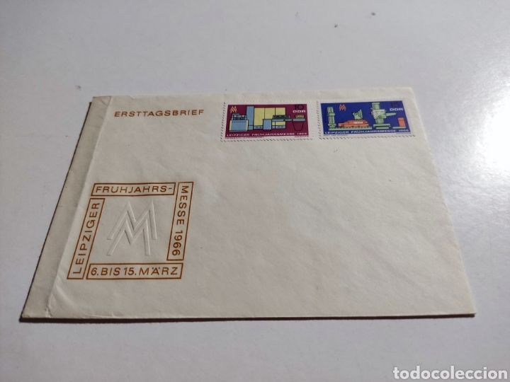 Sellos: Sobre primer d&iacute;a DDR - Foto 1