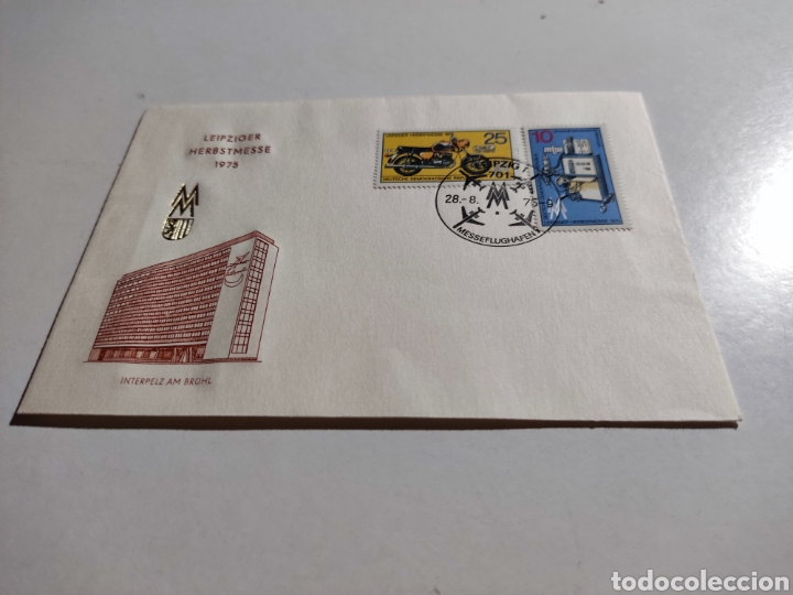 Sellos: Sobre primer d&iacute;a DDR - Foto 1