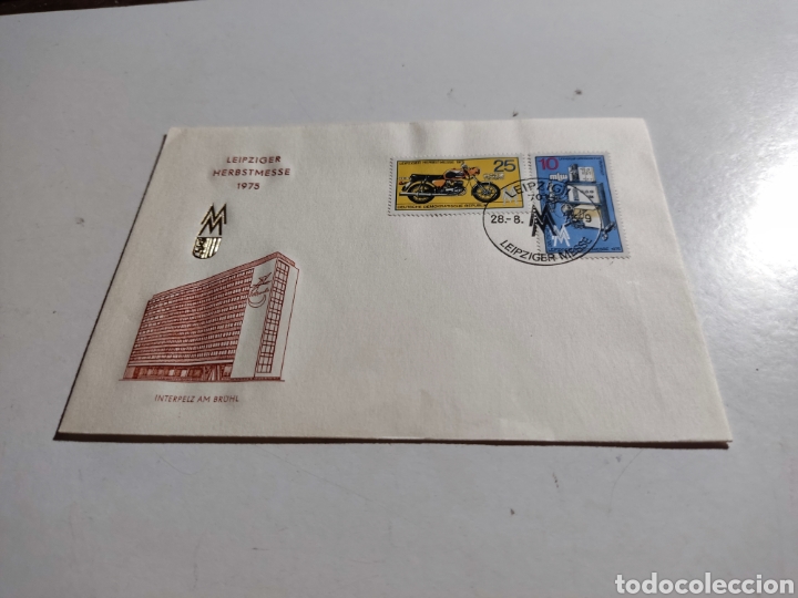 Sellos: Sobre primer d&iacute;a DDR - Foto 1