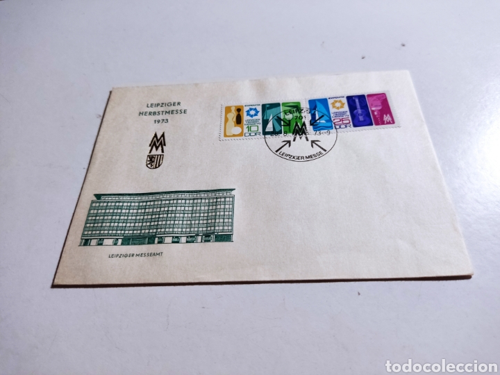 Sellos: Sobre primer d&iacute;a DDR - Foto 1