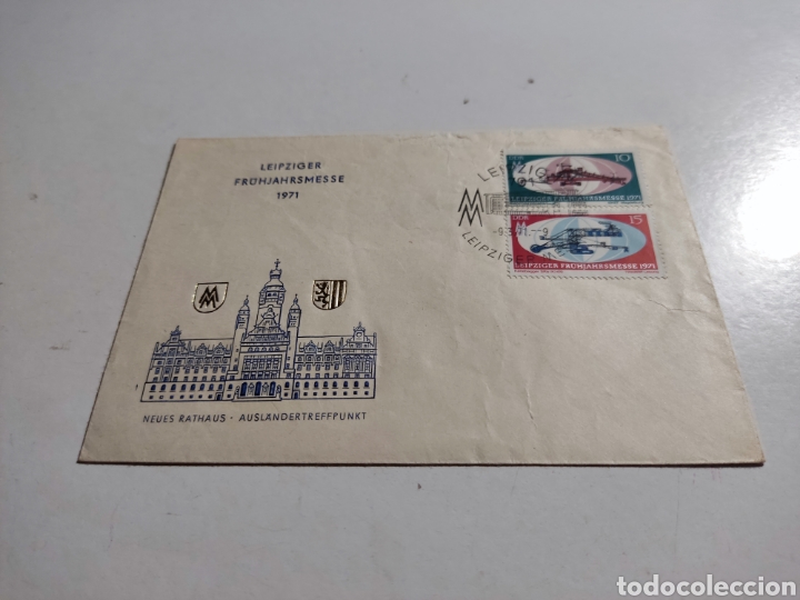 Sellos: Sobre primer d&iacute;a DDR - Foto 1
