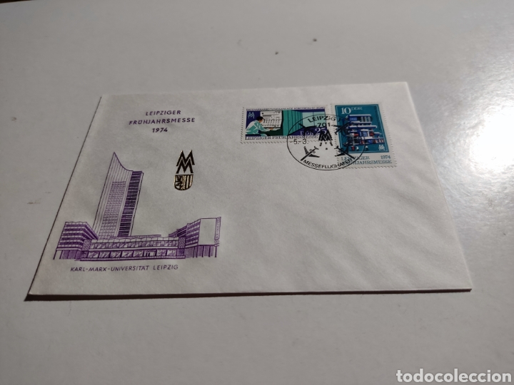 Sellos: Sobre primer d&iacute;a DDR - Foto 1
