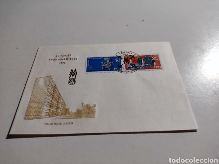 Sellos: Sobre primer d&iacute;a DDR - Foto 1