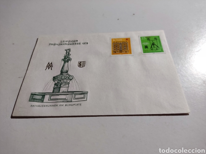 Sellos: Sobre primer d&iacute;a DDR - Foto 1
