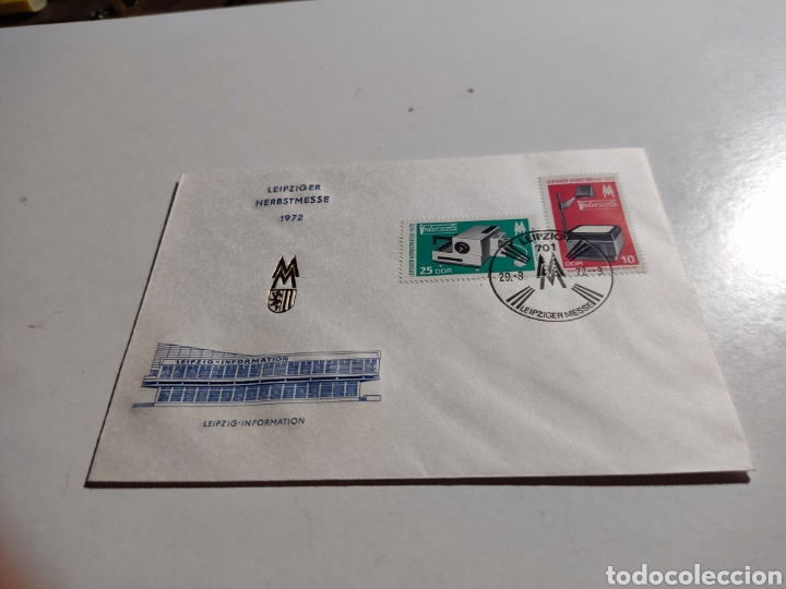 Sellos: Sobre primer d&iacute;a DDR - Foto 1