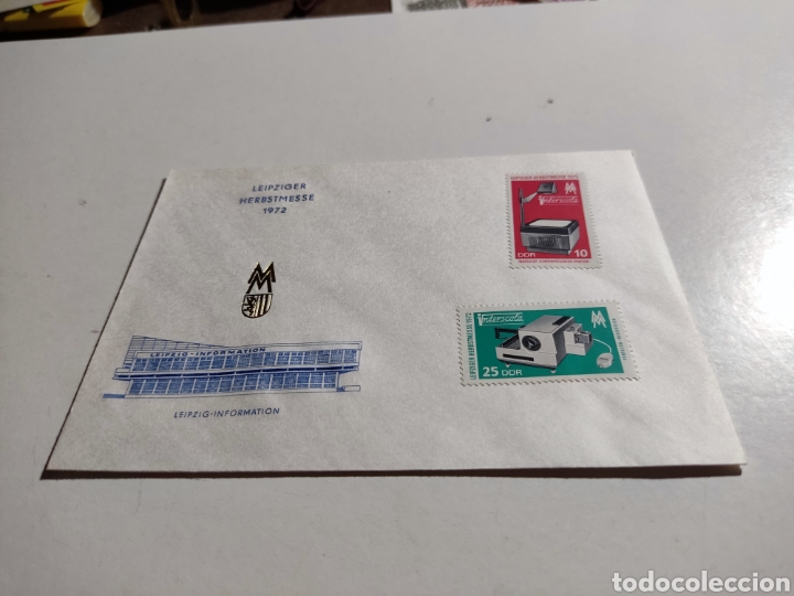 Sellos: Sobre primer d&iacute;a DDR - Foto 1