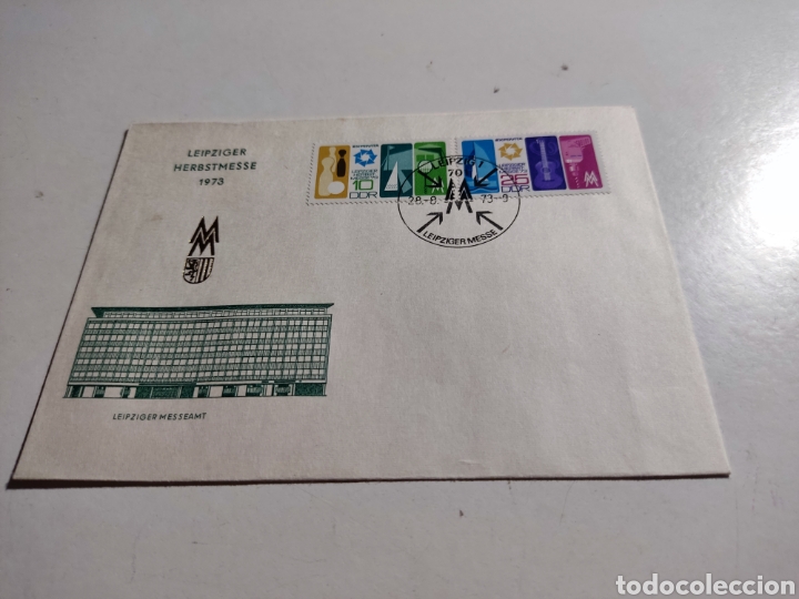 Sellos: Sobre primer d&iacute;a DDR - Foto 1