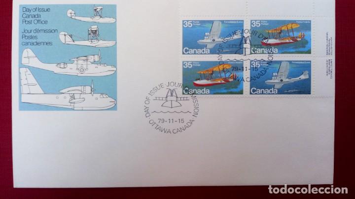 Sellos: CANAD&Aacute; 1979, AVIONES, SPD - Foto 1